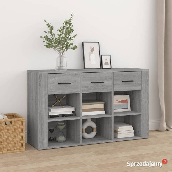 Szafka szary dąb sonoma 100x30x595 materiał Warszawa