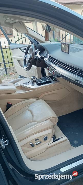 Audi Q7 SLine 7 osobowy noktowizor skrętna oś lubelskie Adamów