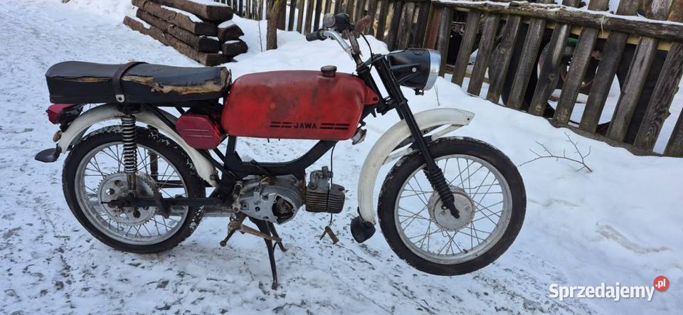 Dwie jawy Mustang 50 Motoryzacja lubelskie