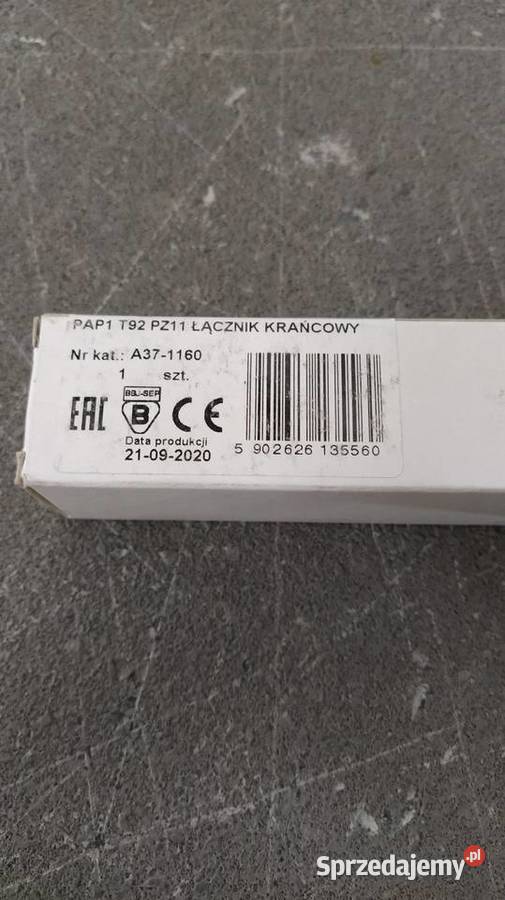 Łącznik krańcowy PAP1T92PZ11 A371160 POKÓJ