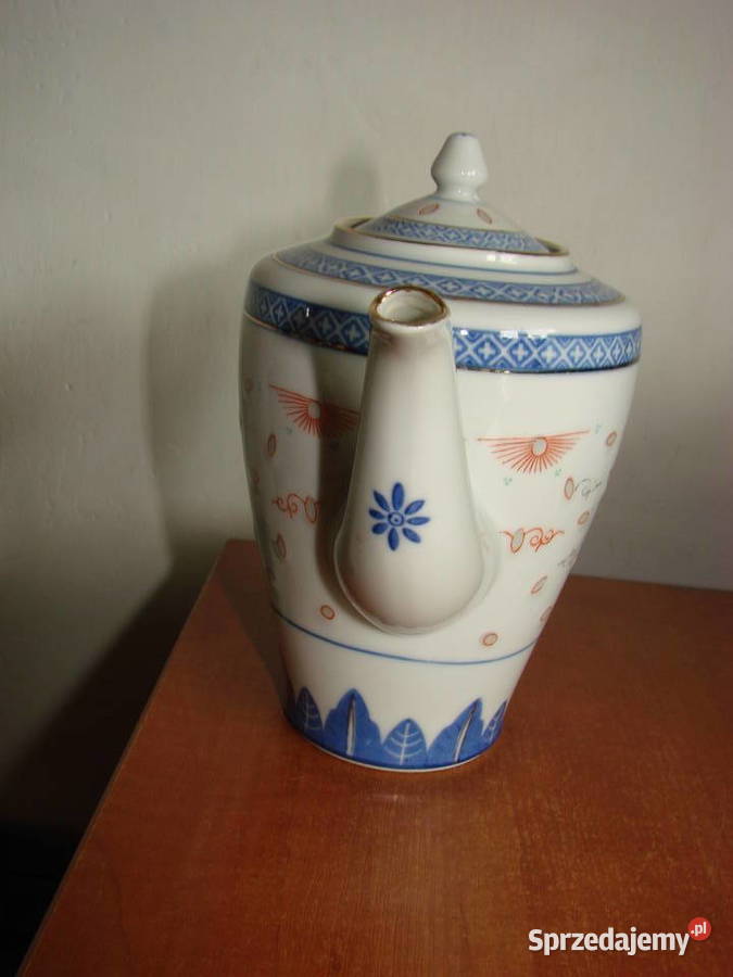 chińska porcelana ryżowa czajniczek pomorskie Pruszcz Gdański
