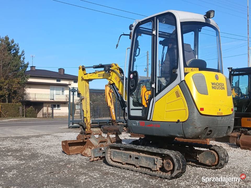 Mini koparka Neuson Et18 z 2019r 3 łyżki 2 tony Złoczew sprzedam