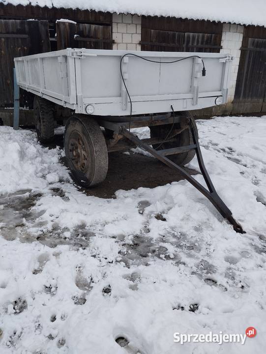 Przyczepa 35t sztywna nieuszkodzony Żółkiewka-Osada sprzedam