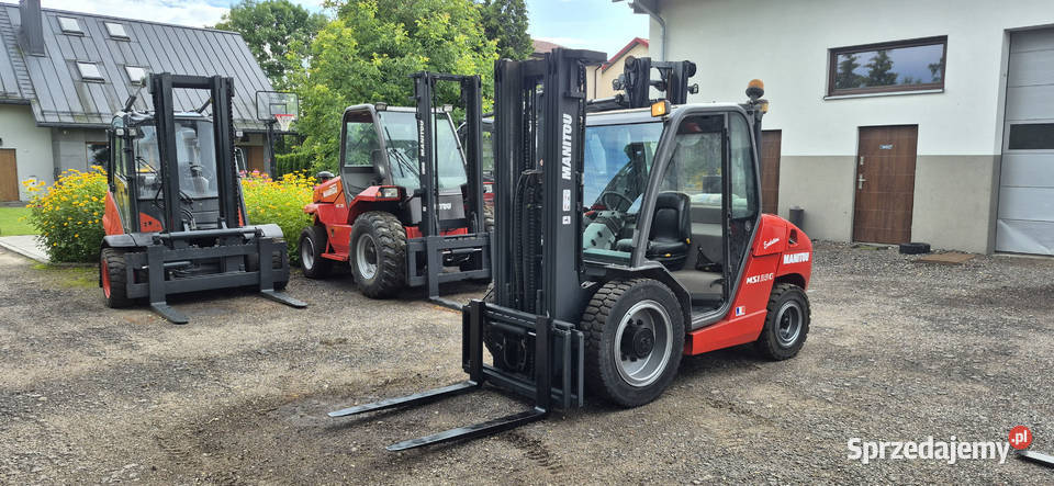 Terenowy wózek widłowy Manitou MSi35G Udźwig Małkinia Górna sprzedam