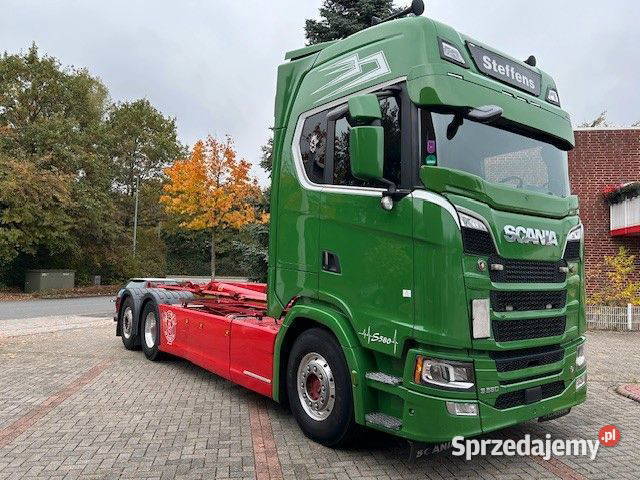 Hakowiec 6x2 Eur 6 Scania S 580 V8
