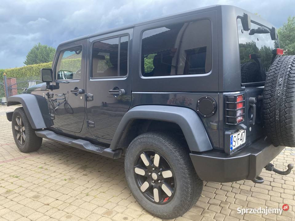 Jeep Wrangler Ultimited 36 benzyna LPG 285 2017r Orzesze