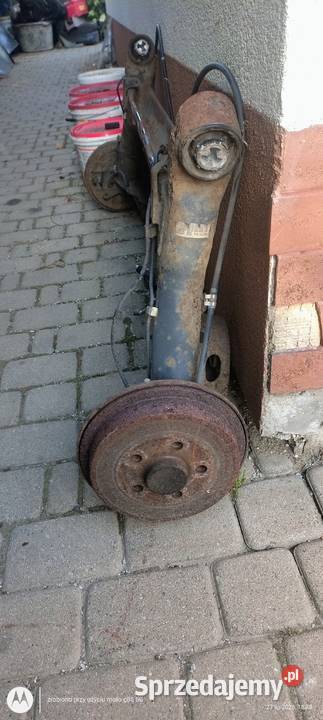 Kompletna belka tylnego zawieszenia polo 9N FL Lubin