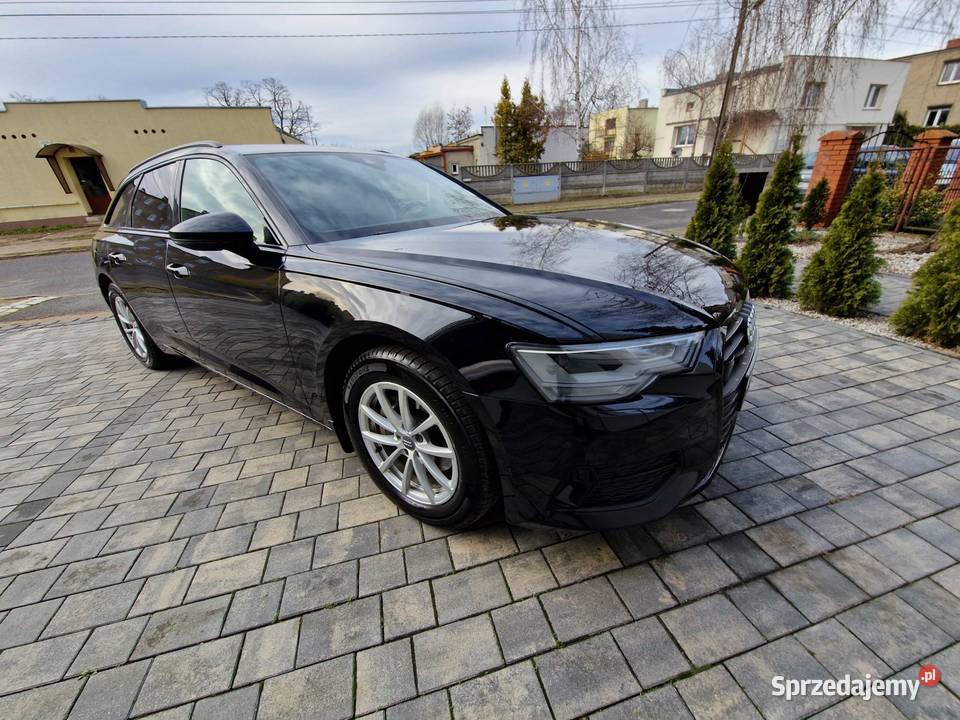 Audi A6 C8 Avant 40 TDI MHev bezwypadkowy niski czujnik parkowania Gniezno sprzedam