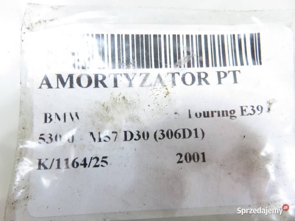 AMORTYZATOR TYŁ BMW 5 Touring E39 530 d M57 D30 osobowe