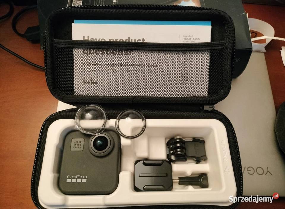 GoPro kamera 360 z zestawem i pudełkiem Olsztyn