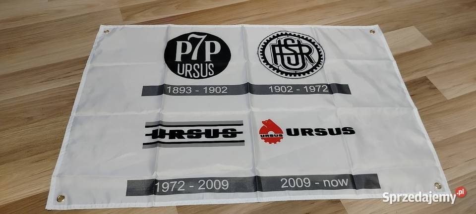 Baner plakat materiałowy 90x60 Zetor Ursus Claas Gniezno