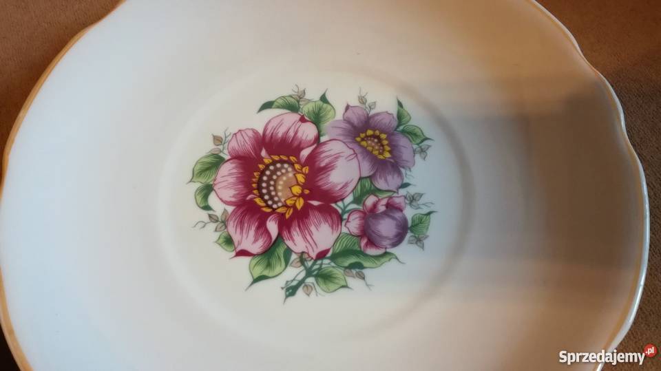 Patery porcelana sygnowana Nysa
