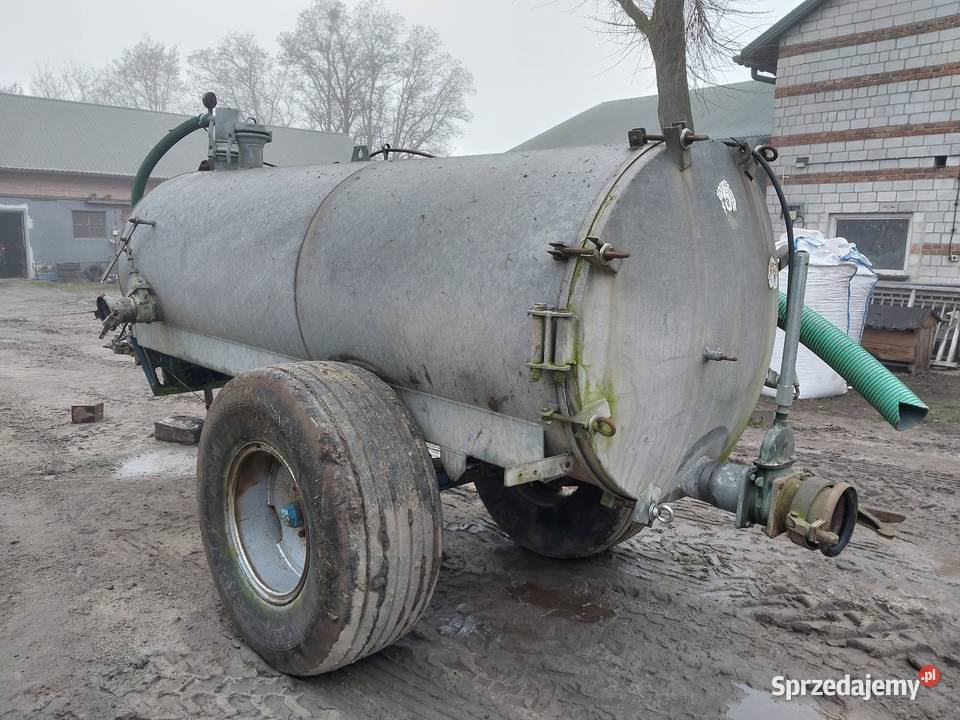 Beczkowóz ocynkowany 4000l beczka asenizacyjna łódzkie