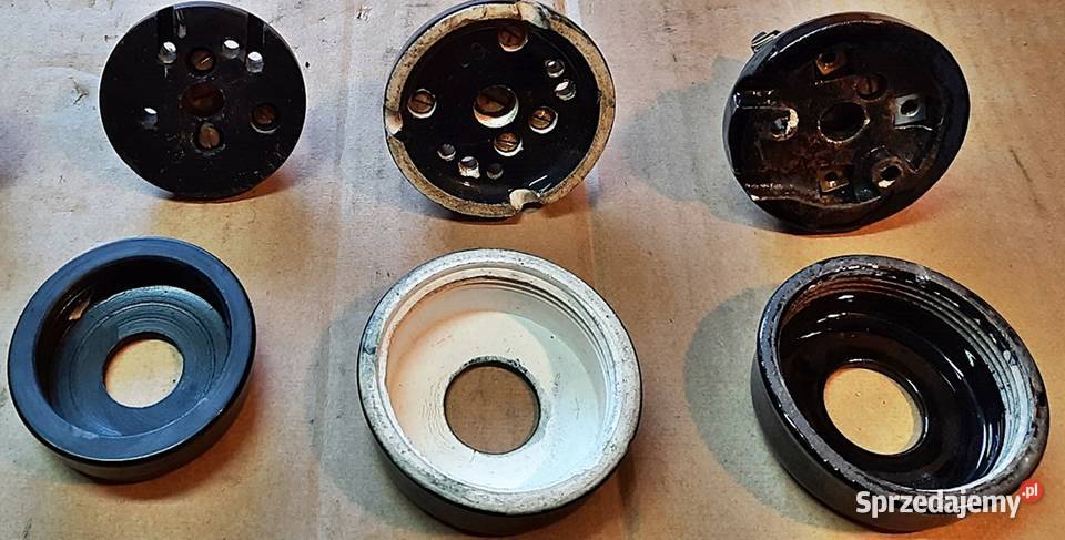 Wyłączni przełącznik ceramiczny przedwojenny Ostrów Wielkopolski