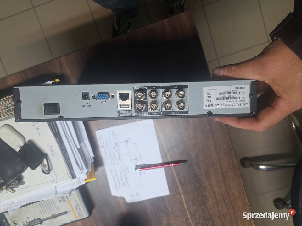 rejestrator kamer cyfrowych model DSV 04LE Biznes i Przemysł Kłodawa