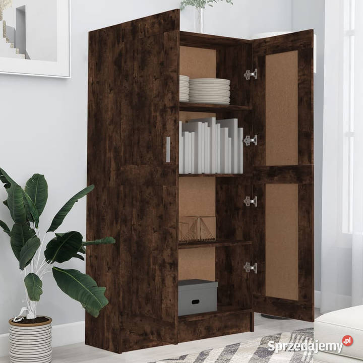 Regał na książki przydymiony dąb 825x305x150 sprzedam