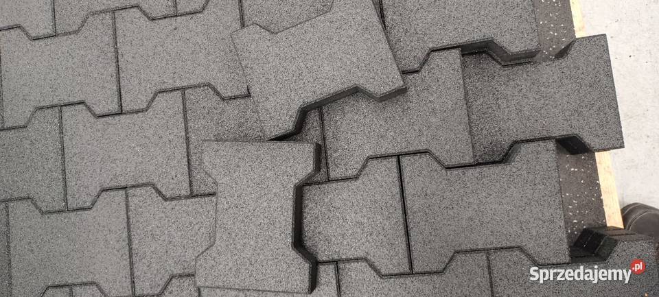 Kostka Behaton Gumowa Czarna Prosto Producenta Pozostałe Wolbrom sprzedam