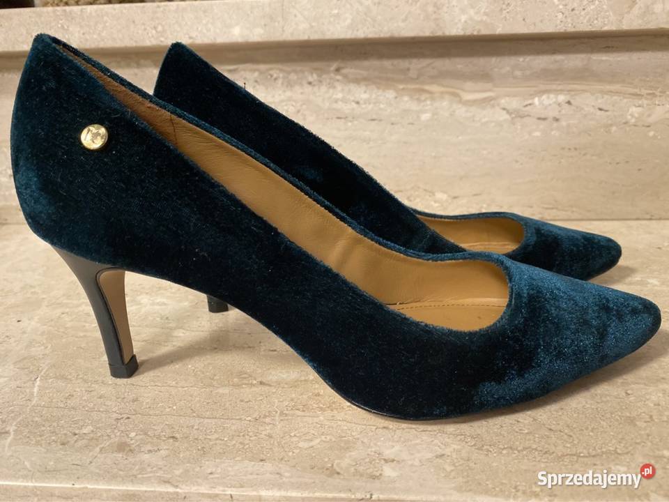 KAZAR szmaragdowe czółenka r 38 Kraków