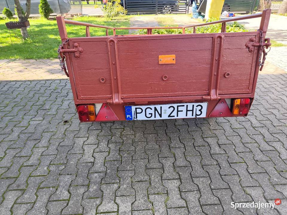 Sprzedam przyczepkę zarejestrowana wielkopolskie Gniezno