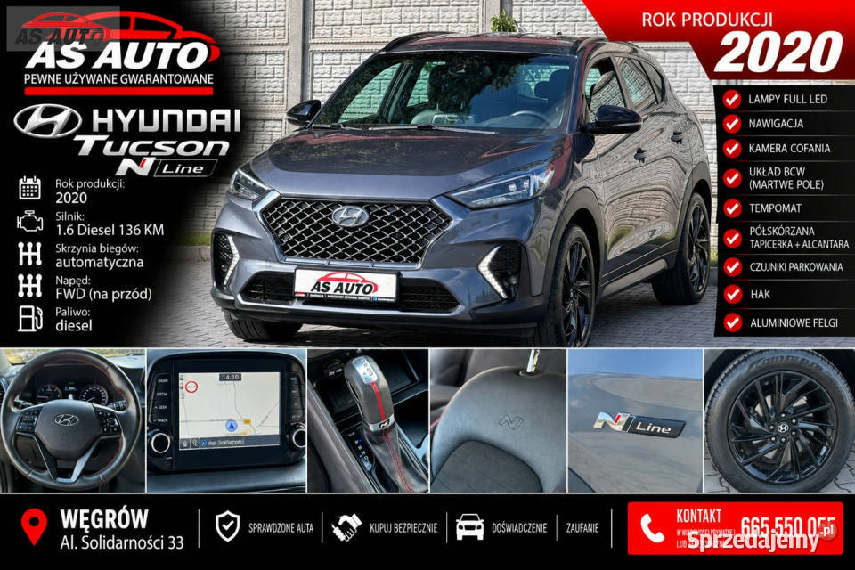 Hyundai Tucson 16CRDi 136 Węgrów