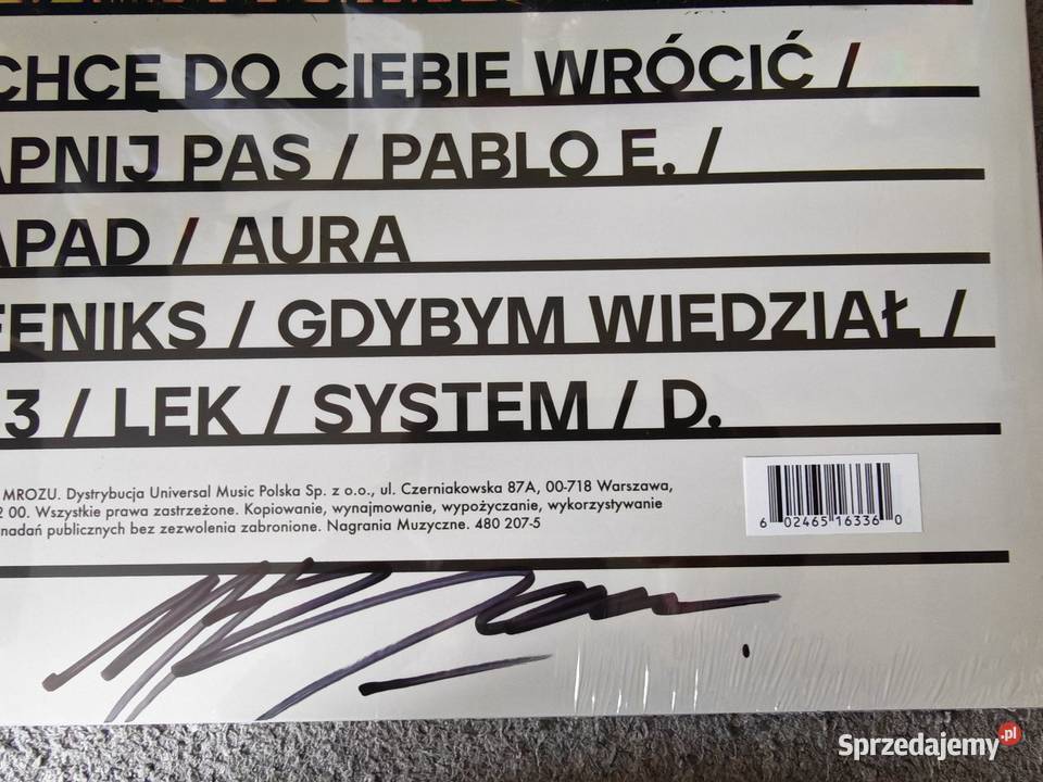 Płyty winylowe nowe limitowane autografy Kult Kraków sprzedam