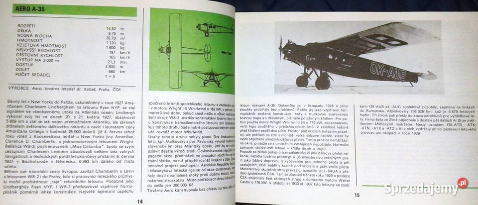 Atlas Letadel 8 Vaclav Nemecek Rok wydania 1990 Chełm sprzedam
