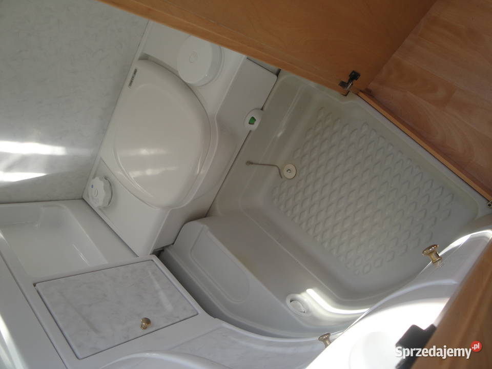 Przyczepa Hobby 495 wc namiot 5 6 osobowa waga pomorskie Kąpino