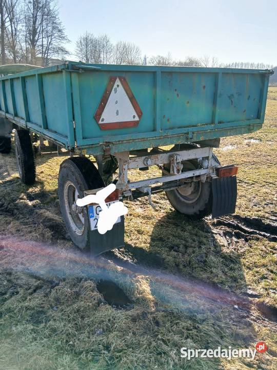 Przyczepa wywrotka wielkopolskie Łobżenica