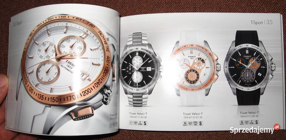 TISSOT 2011 watches catalog katalog zegarków Unisex pomorskie sprzedam