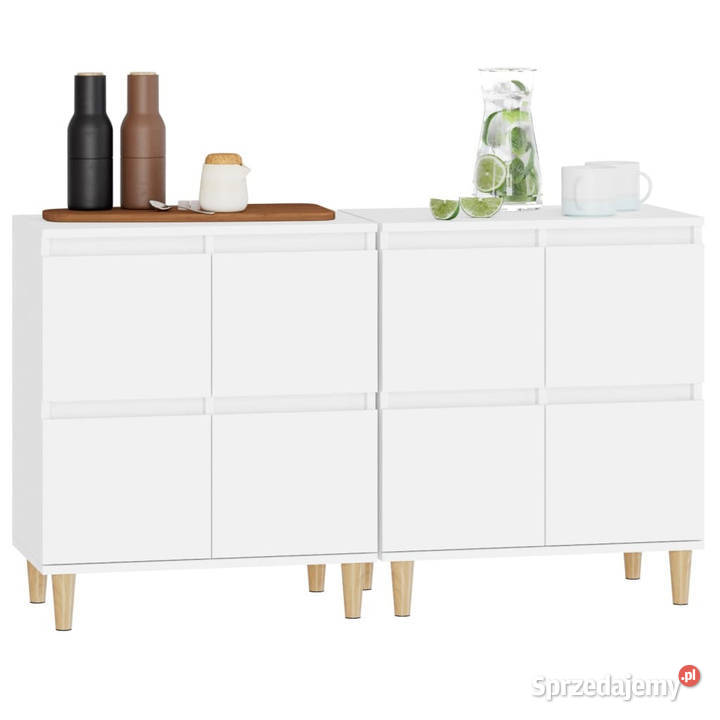 Komody 2 białe 60x35x70 materiał drewnopochodny Warszawa