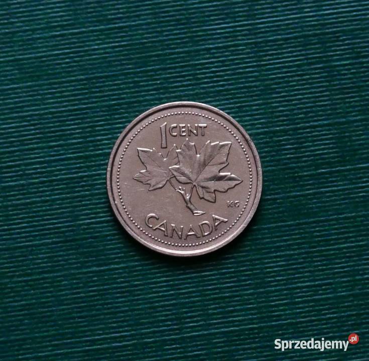 KANADA 1 cent 2002 50r rocznica intronizacji sprzedam