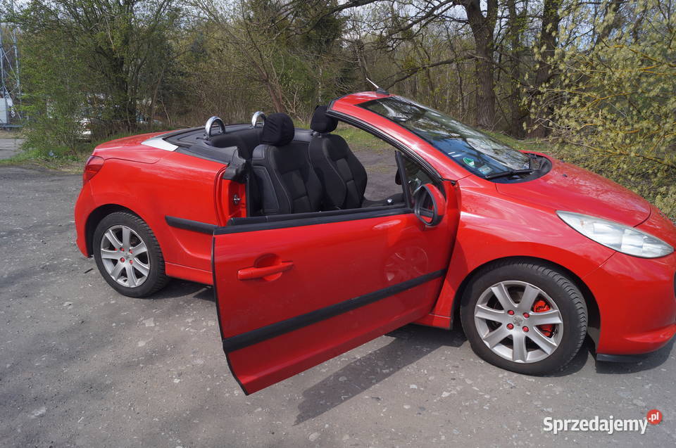 SPRZEDAM SAMOCHÓD KABRIOLET PEUGEOT 207 CC Szczecin