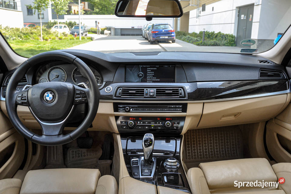 BMW Seria 5 F10 30d 245 Automat Skóry automatyczna dolnośląskie Wrocław