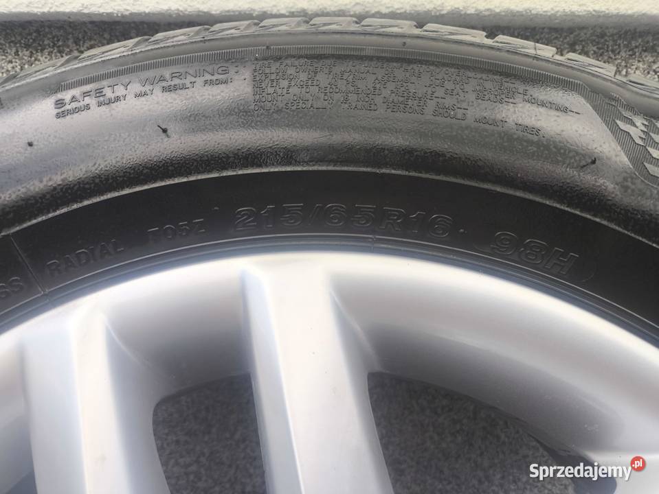 Felgi Koła VW Sharan Tiguan Touran Troc 16 5x112 świętokrzyskie Pińczów sprzedam