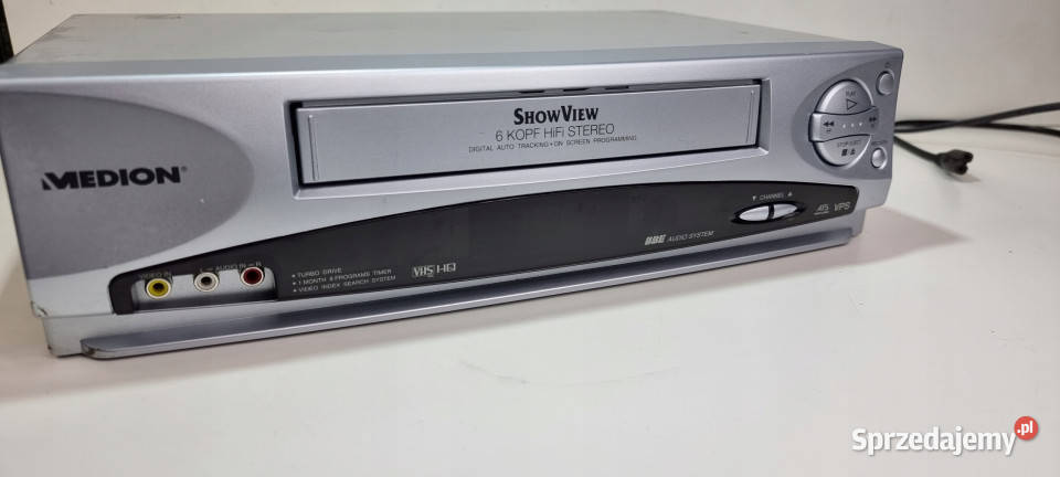 Medion Video i DVD 6 głowic MD 9023 b MD9023b Międzychód