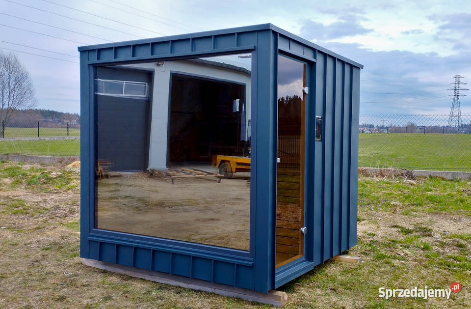 SAUNA ogrodowa KWADRATOWA Domek 230x230 OKNO Nowy Targ