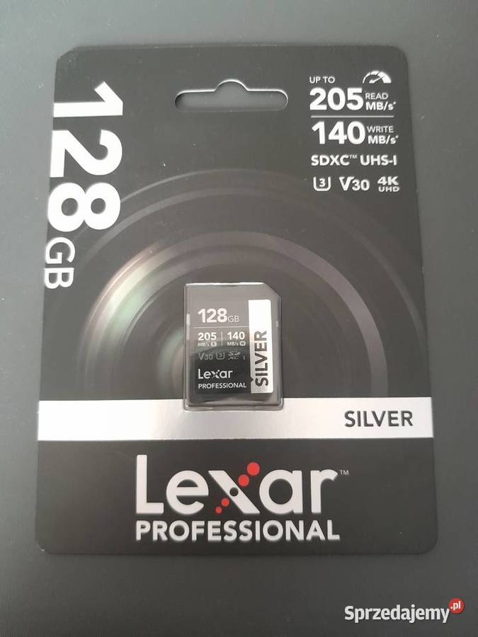 Karta SD Lexar Professional Silver 128GB Wieliczka