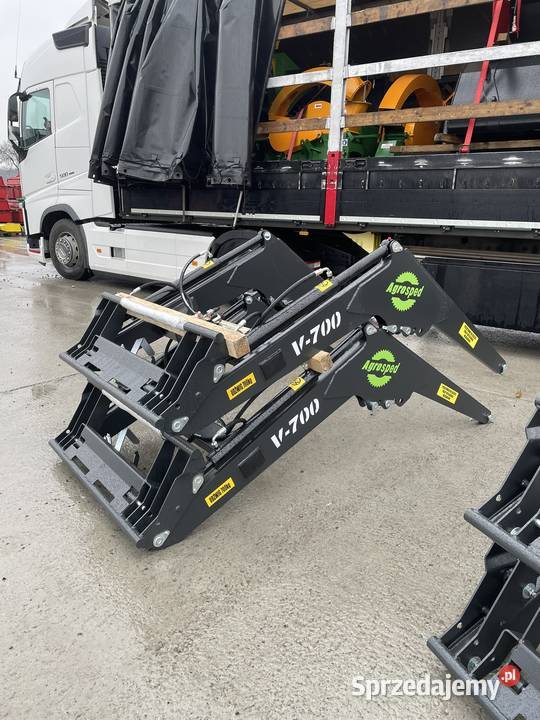 6 Ładowacz czołowy Agrosped V700 Euroramka f Prudnik