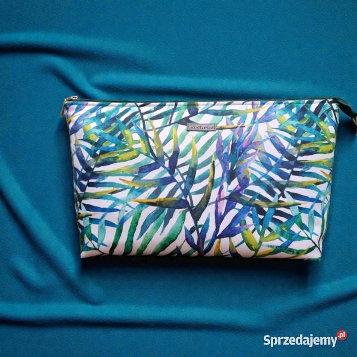 Duża wodoodporna kosmetyczka podróżna Rękodzieło