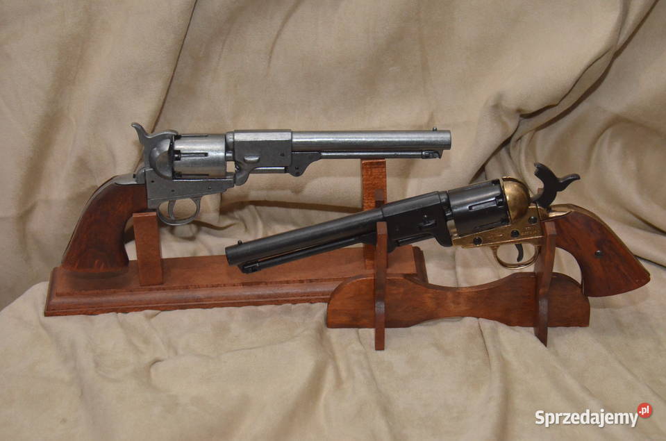 Replika broni rewolwer Colt NAVYGRISWOLD 1860r Antyki, Sztuka, Kolekcje sprzedam