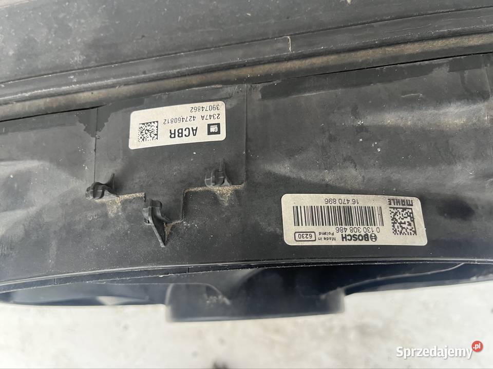 Komplet chłodnic z wentylatorami Opel Zafira C Mielec