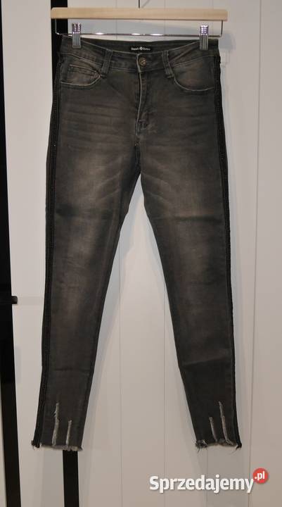 Spodnie rurki łańcuszek koraliki 36 S Wrocław