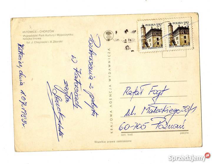 KATOWICE CHORZÓW WPKiW POCZÓWKA Krynki sprzedam