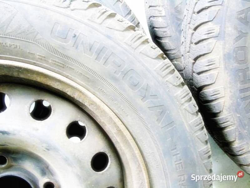 KOŁA ZIMOWE UNIROYAL 15 18565 NISSAN ALMERA N16 Sosnowiec
