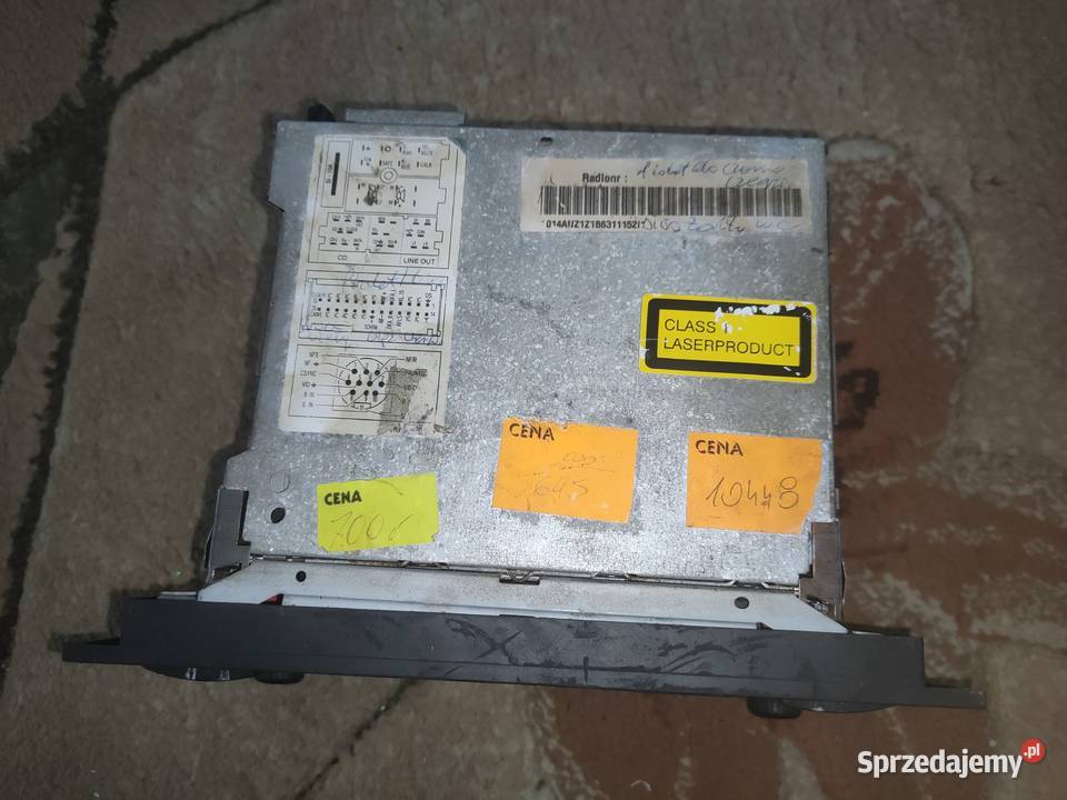 Radio Audi RNSD navigation plus 2 din a4 b5 lift Sprzęt audio fabryczny
