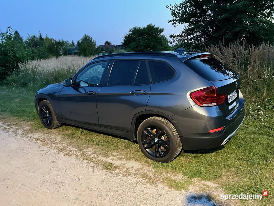 BMW X1 xDrive 18d 2015 r Skóra 2 komplety Warszawa