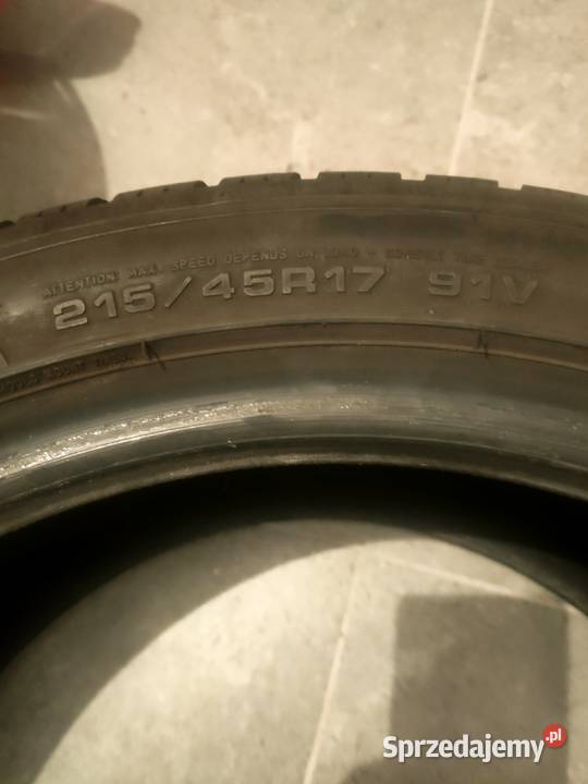 komplet 4 używanych opon zimowych Dunlop Winter 45 Leszno