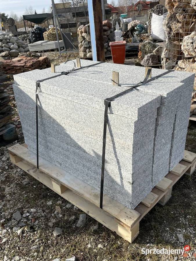 OPORNIK GRANITOWY 6x20x100 Obrzeże Krawężnik Budownictwo i akcesoria