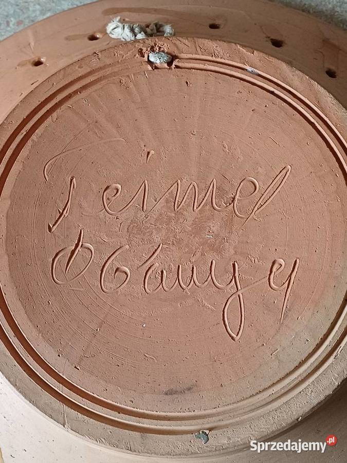 vintage talerz ozdobny małopolskie Nowy Targ