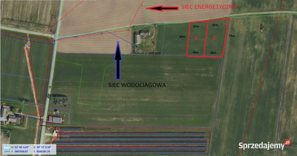PRZEDSPRZEDAŻ DZIAŁKA 2200m2 W SPOKOJNEJ OKOLICY kujawsko-pomorskie Chrostkowo Nowe
